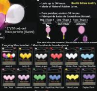 BALLONS L.E.D. CLIGNOTANTS / BLINKING L.E.D. BALLOONS