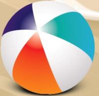 Ballons de Plage multicolore / Multicolor Beach Ball