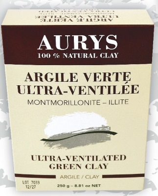 AURYS - argile verte - biologique - ultra-ventile 