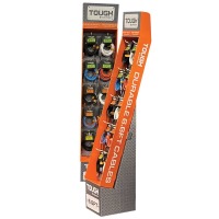 Prsentoir de cable 60 mcx-TOUGH CONNECT  6.6'- 60pcs Cable Display